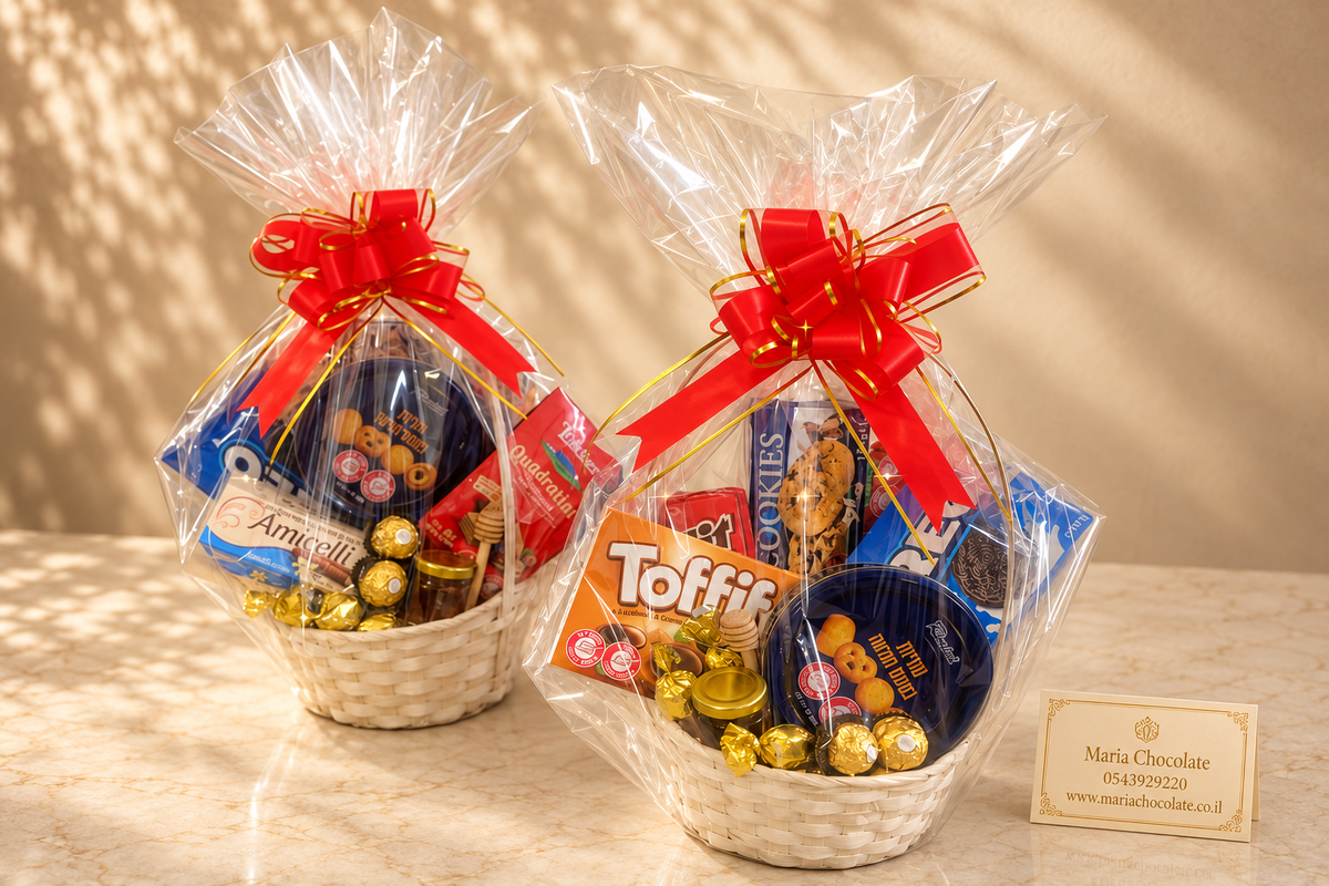 סלסלת מתוקים מפנקת 🍫🎁